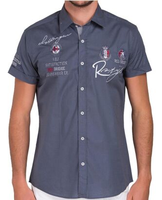 Red Bridge Herren R-Style Design Regular Fit kurzarm Hemd...