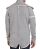 Red Bridge Mens Groovy Stone Sweat Jacket Oversized Grey