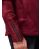 Red Bridge Mens Neoprene Look Jacket Oversized Bordeaux