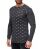 Red Bridge Mens Ripped Holes Sweatshirt Pullover Anthracite S
