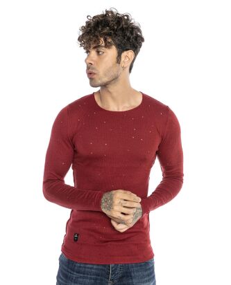 Red Bridge Mens Knitted Sweater Sweatshirt Structured M3111 - Redbrid, €  19,90