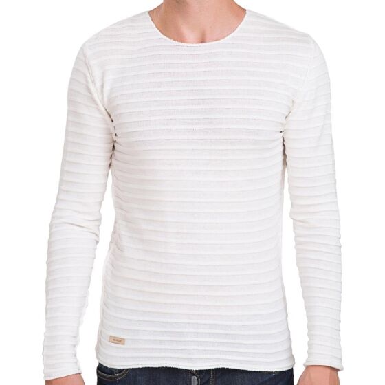 Red Bridge Herren Groovy All Over Sweatshirt Ecru