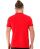 Red Bridge Mens Professional Design Polo Shirts Polo T-Shirt Red