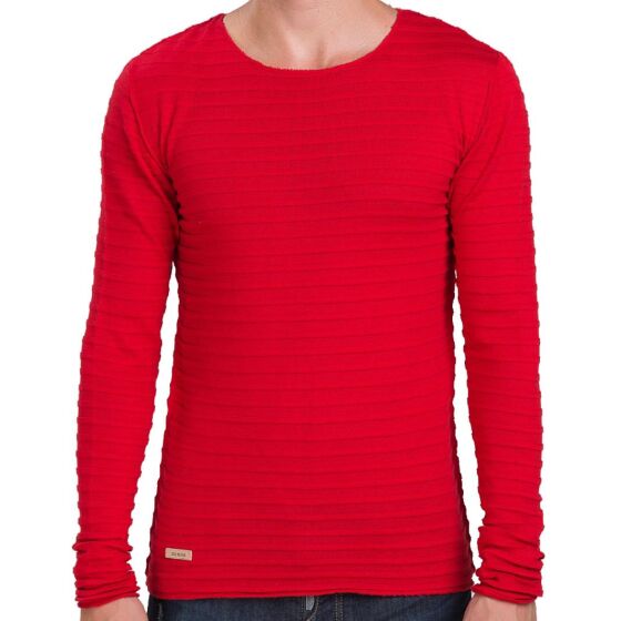 Red Bridge Mens Groovy All Over Sweatshirt Red