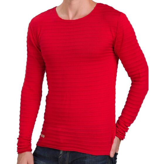 Red Bridge Mens Groovy All Over Sweatshirt Red