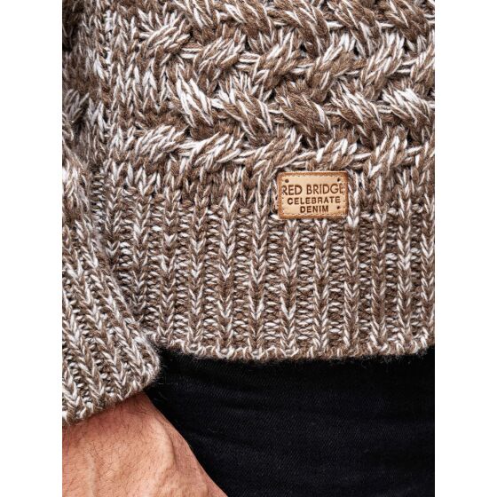 Red Bridge Herren Fire Crackle Strickpullover Vision