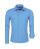 Red Bridge Mens Basic Design Slim Fit Long Sleeve Shirt Blue