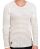 Red Bridge Mens Winter Zebra Knit Sweater Jumper Beige