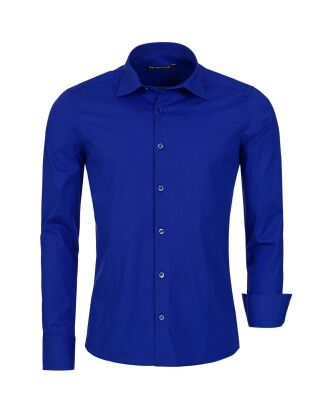 Red Bridge Herren Basic Design Slim Fit Langarm Hemd...
