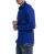 Red Bridge Mens Basic Design Slim Fit Long Sleeve Shirt Saxe Blue