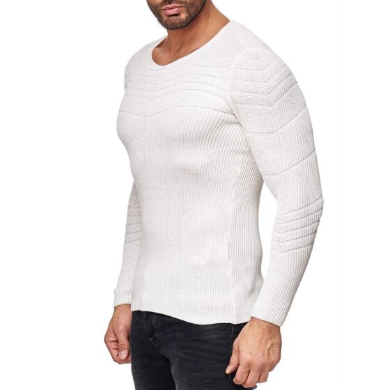 Red Bridge Herren Winter Arrow Strickpullover Pullover Beige