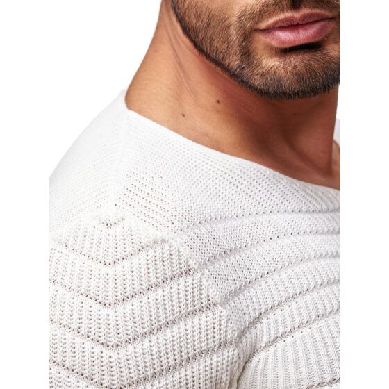 Red Bridge Herren Winter Arrow Strickpullover Pullover Beige