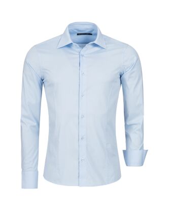 Red Bridge Herren Basic Design Slim Fit Langarm Hemd...