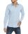 Red Bridge Herren Basic Design Slim Fit Langarm Hemd Hellblau
