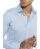 Red Bridge Herren Basic Design Slim Fit Langarm Hemd Hellblau