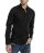 Red Bridge Herren Basic Design Slim Fit Langarm Hemd Schwarz