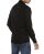 Red Bridge Mens Basic Design Slim Fit Long Sleeve Shirt Black