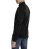Red Bridge Mens Basic Design Slim Fit Long Sleeve Shirt Black