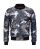 Red Bridge Mens Camouflage Bomber Jacket Winter Jacket Camouflage Navy