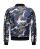 Red Bridge Mens Camouflage Bomber Jacket Winter Jacket Camouflage Navy