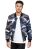 Red Bridge Mens Camouflage Bomber Jacket Winter Jacket Camouflage Navy