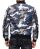 Red Bridge Mens Camouflage Bomber Jacket Winter Jacket Camouflage Navy