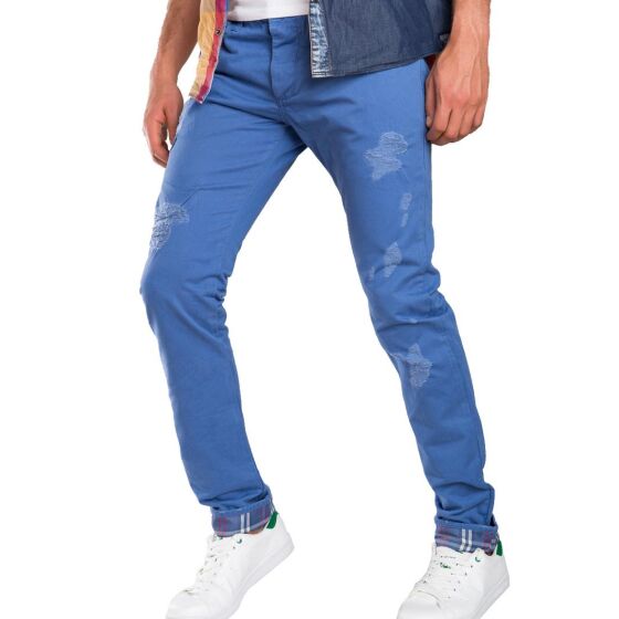 Red Bridge Herren Squared Regular Fit Jeans Denim Pants blau W38 L34