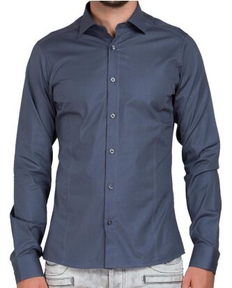 Red Bridge Herren Basic Design Slim Fit Langarm Hemd...