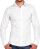 Red Bridge Mens Basic Design Slim Fit Long Sleeve Shirt White XL