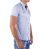 Red Bridge Mens professional design slim fit short-sleeved shirt light blue