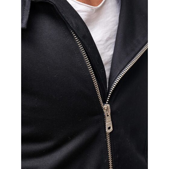 Red Bridge Herren Asymmetrical Winter Jacke Oversized Schwarz L