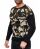 Red Bridge Mens Wild Wild Camouflage Knit Jumper Sweatshirt Khaki XL