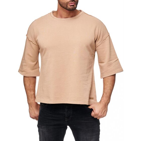 Red Bridge Herren Big Shirt Sweatshirt Camel