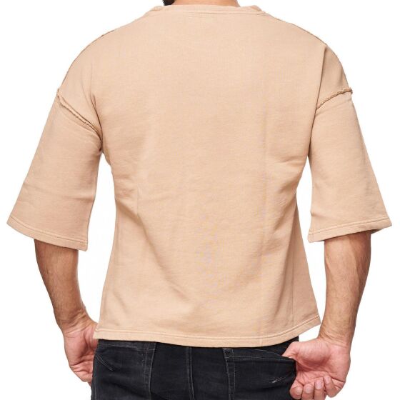 Red Bridge Herren Big Shirt Sweatshirt Camel