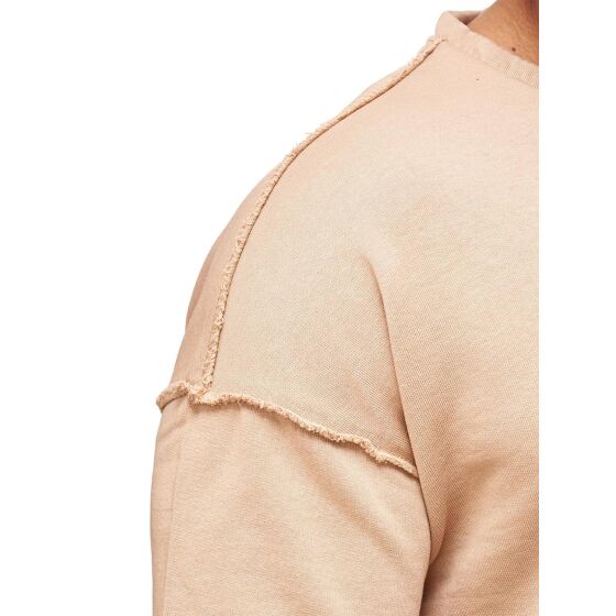 Red Bridge Herren Big Shirt Sweatshirt Camel