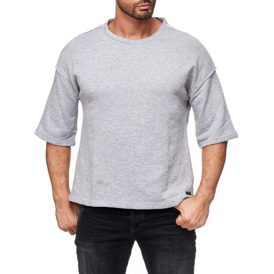 Red Bridge Herren Big Shirt Sweatshirt Grau