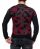 Red Bridge Mens Wild Wild Camouflage Knit Jumper Sweatshirt Bordeaux XXL