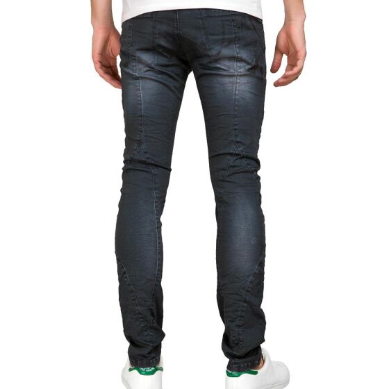 Red Bridge Herren Spots Jeans Skinny Röhrenjeans blau