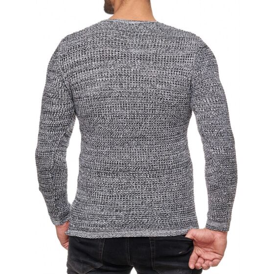 Red Bridge Herren Men of the Year Strickpullover Pullover Grau melange