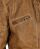 Red Bridge Mens Rifle Jacket Faux Leather Jacket Brown