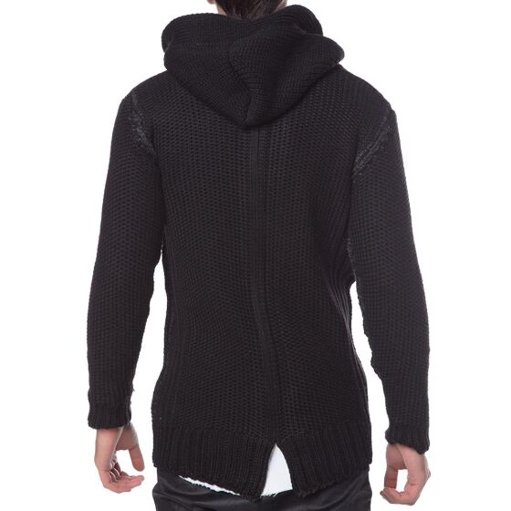Red Bridge Mens Bay Cardigan Black