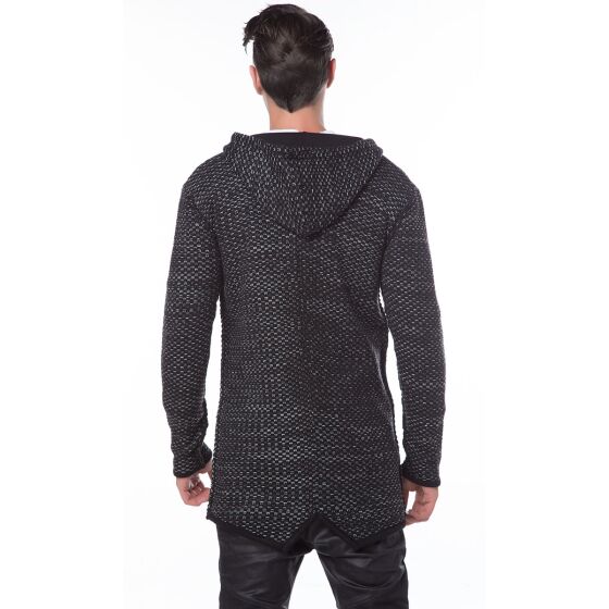 Red Bridge Mens Fly Cardigan Black