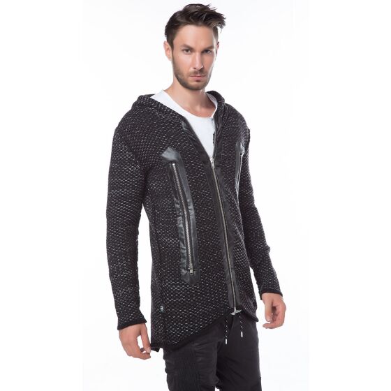 Red Bridge Herren Fly Strickjacke Schwarz XL