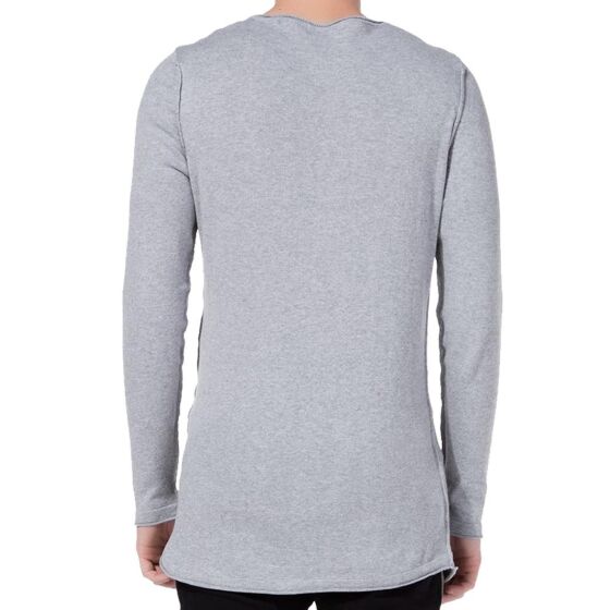 Red Bridge Herren Bar Jacke Pullover Sweatshirt Grau