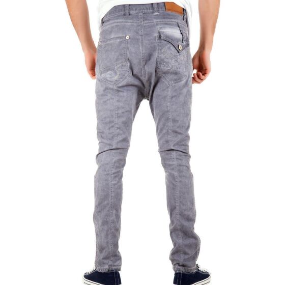 Red Bridge Mens Lounge Jeans Gray L:34 W:30