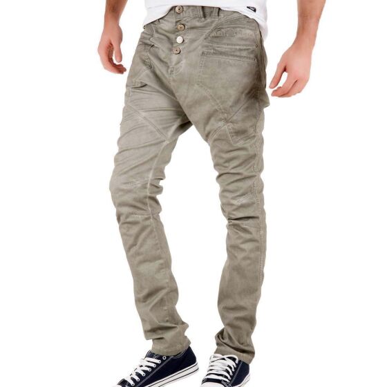 Red Bridge Mens Lounge Jeans Khaki