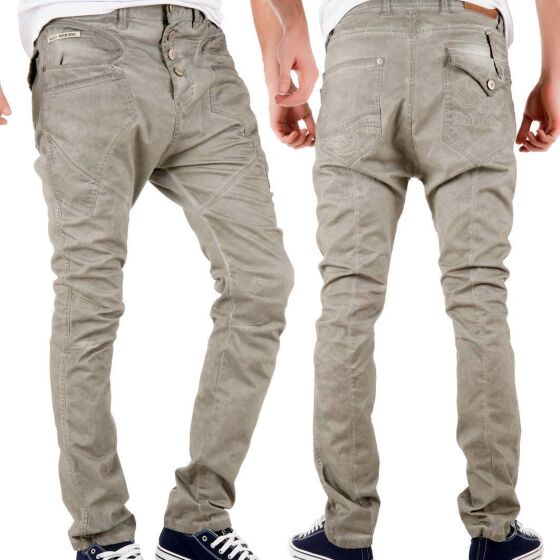 Red Bridge Mens Lounge Jeans Khaki
