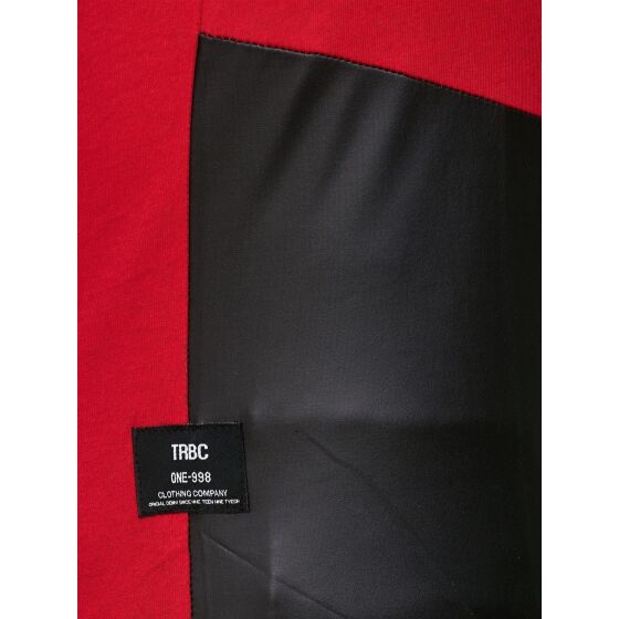 Red Bridge Mens Grounded Tank Top Oversized Red