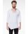 Red Bridge Mens Remix Sweatshirt Asymmetric Oversize White