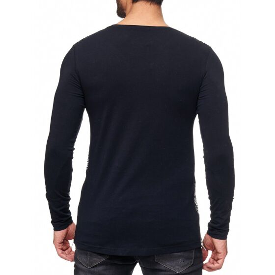 Red Bridge Herren Bandana 98 Sweatshirt Oversized Schwarz